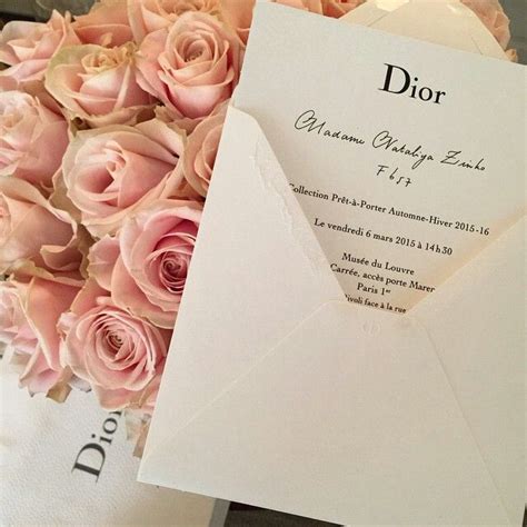 dior invitation card|DIOR.